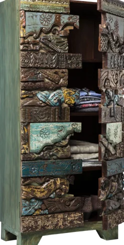 KARE Schrank Shanti Surprise Puzzle 2trg. Hot