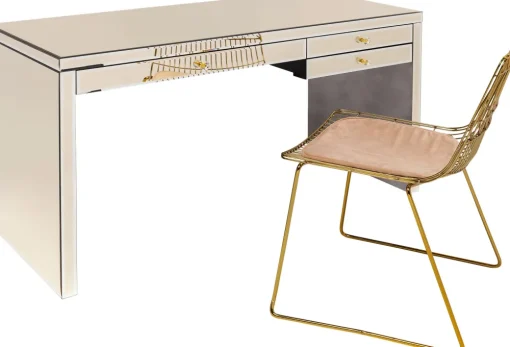 KARE Schreibtisch Luxury Pearl 140x60cm Clearance