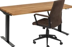 KARE Schreibtisch Office Jackie Eiche Schwarz 160x80 New