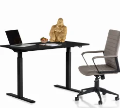 KARE Schreibtisch Office Smart Schwarz Schwarz 120x60 Fashion