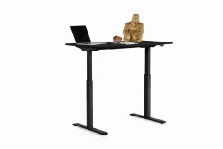 KARE Schreibtisch Office Smart Schwarz Schwarz 120x60 Fashion