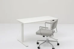 KARE Schreibtisch Office Smart Weiß Weiß 160x80 New