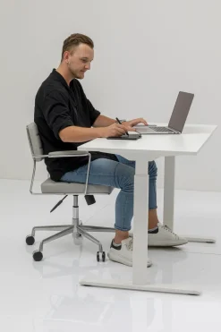 KARE Schreibtisch Office Smart Weiß Weiß 160x80 New