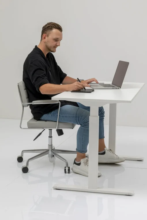 KARE Schreibtisch Office Smart Weiß Weiß 160x80 New