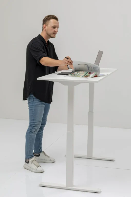 KARE Schreibtisch Office Smart Weiß Weiß 160x80 New