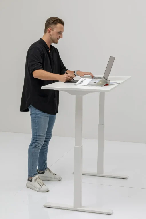 KARE Schreibtisch Office Smart Weiß Weiß 160x80 New