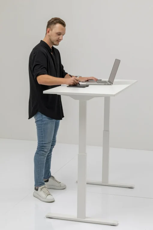 KARE Schreibtisch Office Smart Weiß Weiß 160x80 New
