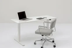KARE Schreibtisch Office Smart Weiß Weiß 160x80 New