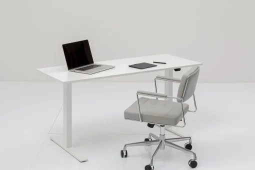 KARE Schreibtisch Office Smart Weiß Weiß 160x80 New