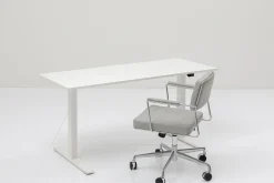 KARE Schreibtisch Office Smart Weiß Weiß 160x80 New