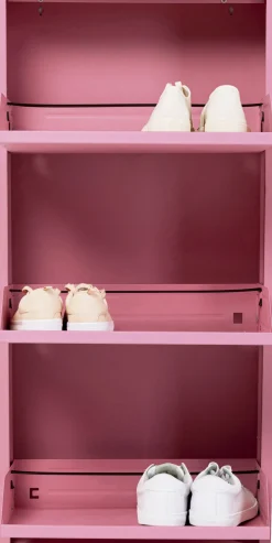KARE Schuhkipper Caruso 3-er Rosa New