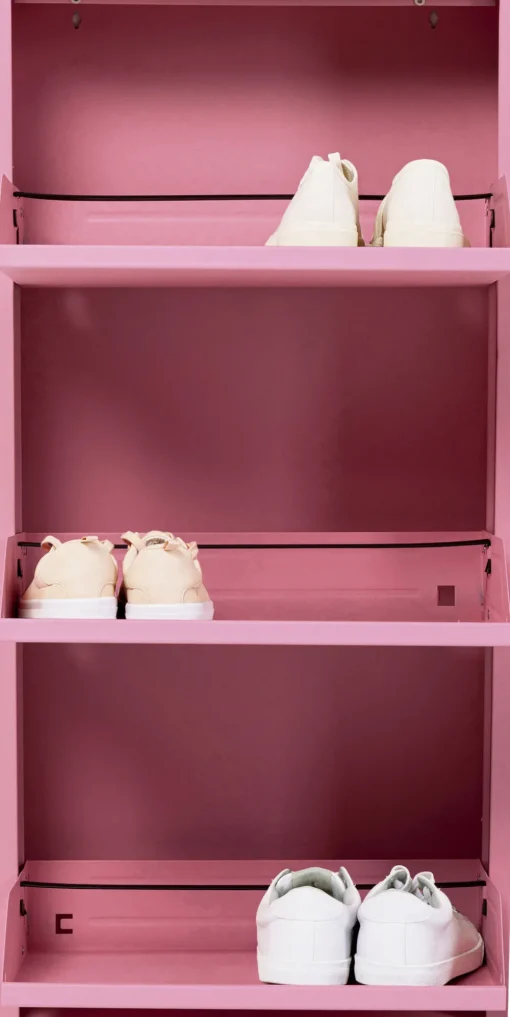 KARE Schuhkipper Caruso 3-er Rosa New
