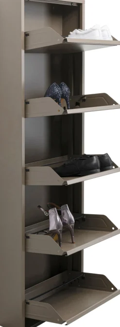 KARE Schuhkipper Caruso 5-er Taupe Discount