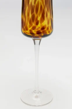 KARE Sektglas Caramel Best