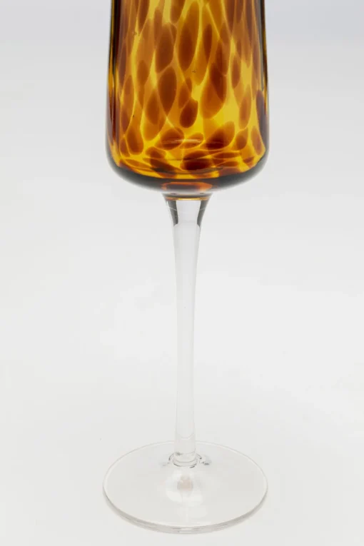 KARE Sektglas Caramel Best