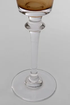 KARE Sektglas Mimi Amber 24cm Discount