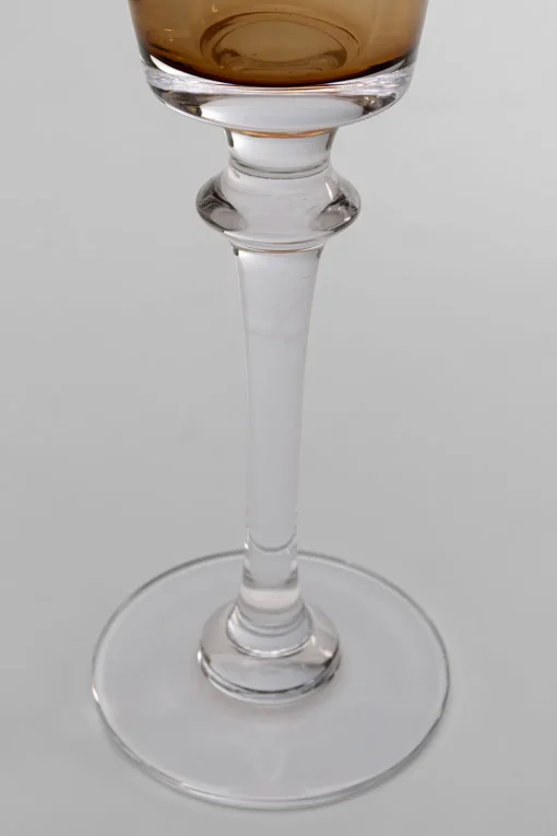 KARE Sektglas Mimi Amber 24cm Discount