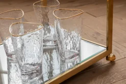 KARE Servierwagen Classy Gold Outlet