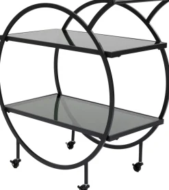 KARE Servierwagen Loft Schwarz Best