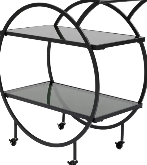 KARE Servierwagen Loft Schwarz Best