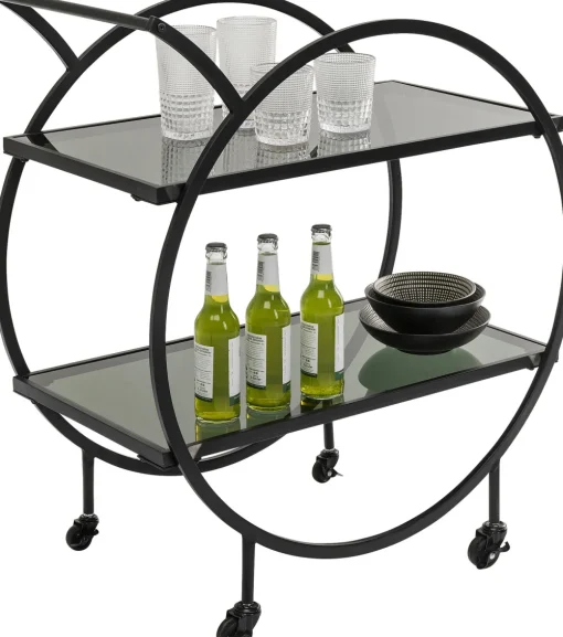KARE Servierwagen Loft Schwarz Best