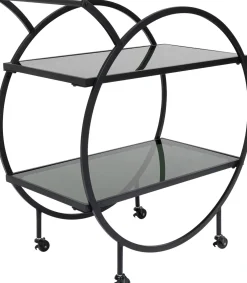 KARE Servierwagen Loft Schwarz Best
