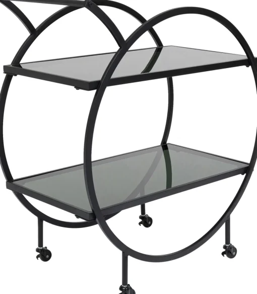 KARE Servierwagen Loft Schwarz Best