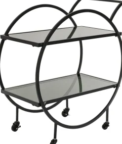 KARE Servierwagen Loft Schwarz Best