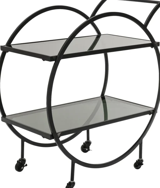 KARE Servierwagen Loft Schwarz Best
