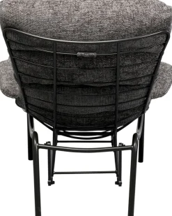 KARE Sessel + Hocker Vienna Swing Grau Fashion