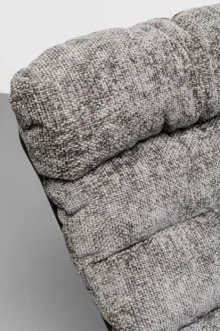 KARE Sessel + Hocker Vienna Swing Grau Fashion