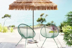 KARE Sessel Acapulco Mono Grün 2/Set Outlet