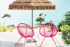 KARE Sessel Acapulco Mono Pink 2/Set Clearance