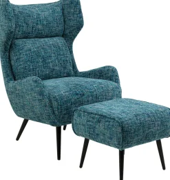KARE Sessel Arne Hellblau Discount