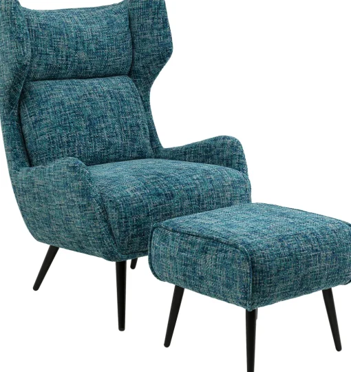KARE Sessel Arne Hellblau Discount