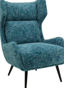 KARE Sessel Arne Hellblau Discount