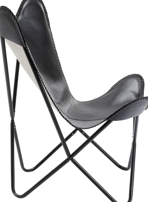 KARE Sessel California Leder Schwarz Best