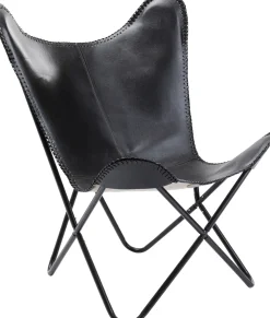 KARE Sessel California Leder Schwarz Best