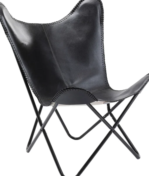 KARE Sessel California Leder Schwarz Best