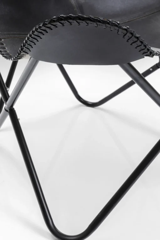 KARE Sessel California Leder Schwarz Best