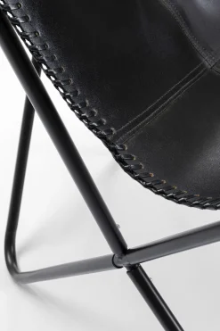 KARE Sessel California Leder Schwarz Best