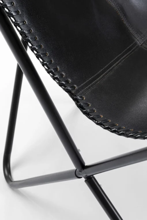 KARE Sessel California Leder Schwarz Best