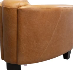 KARE Sessel Cigar Lounge Smart Leder Hellbraun Sale