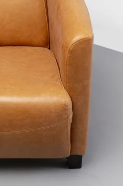 KARE Sessel Cigar Lounge Smart Leder Hellbraun Sale