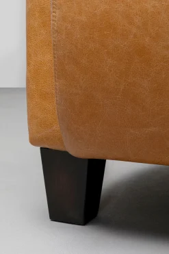KARE Sessel Cigar Lounge Smart Leder Hellbraun Sale