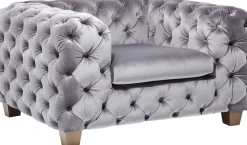 KARE Sessel Desire Silbergrau Discount