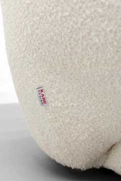 KARE Sessel Dreamy Boucle Creme Discount