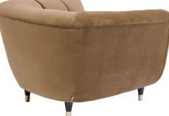KARE Sessel Spectra Samt Braun New