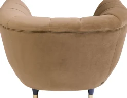 KARE Sessel Spectra Samt Braun New