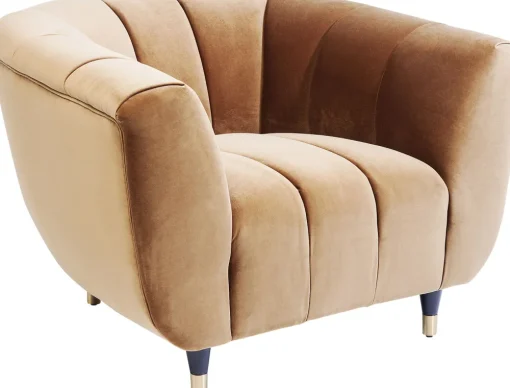KARE Sessel Spectra Samt Braun New